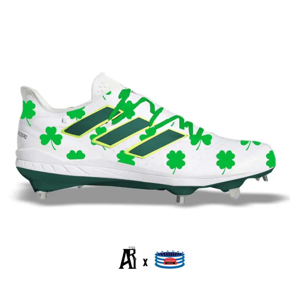 ’Clover’ Adidas Adizero Afterburner 8 Cleats - Cleats