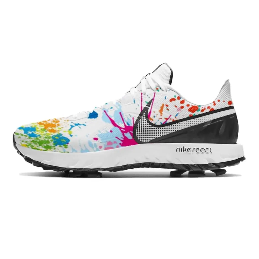 Colorful Nike React Infinity Pro Golf Shoe from Color Splash collection