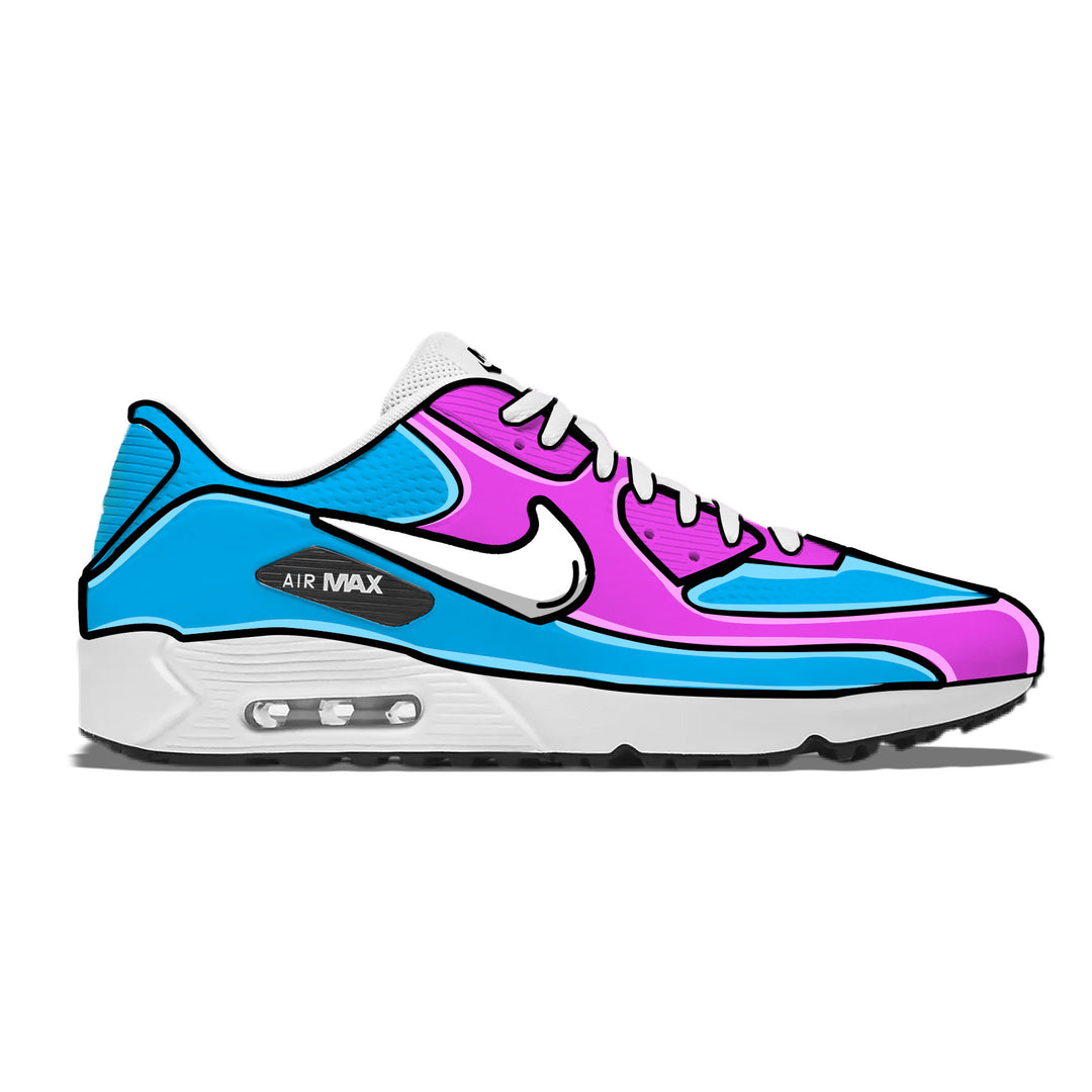 ’Cartoon’ Nike Air Max 90 G Golf Shoes - Sneakers