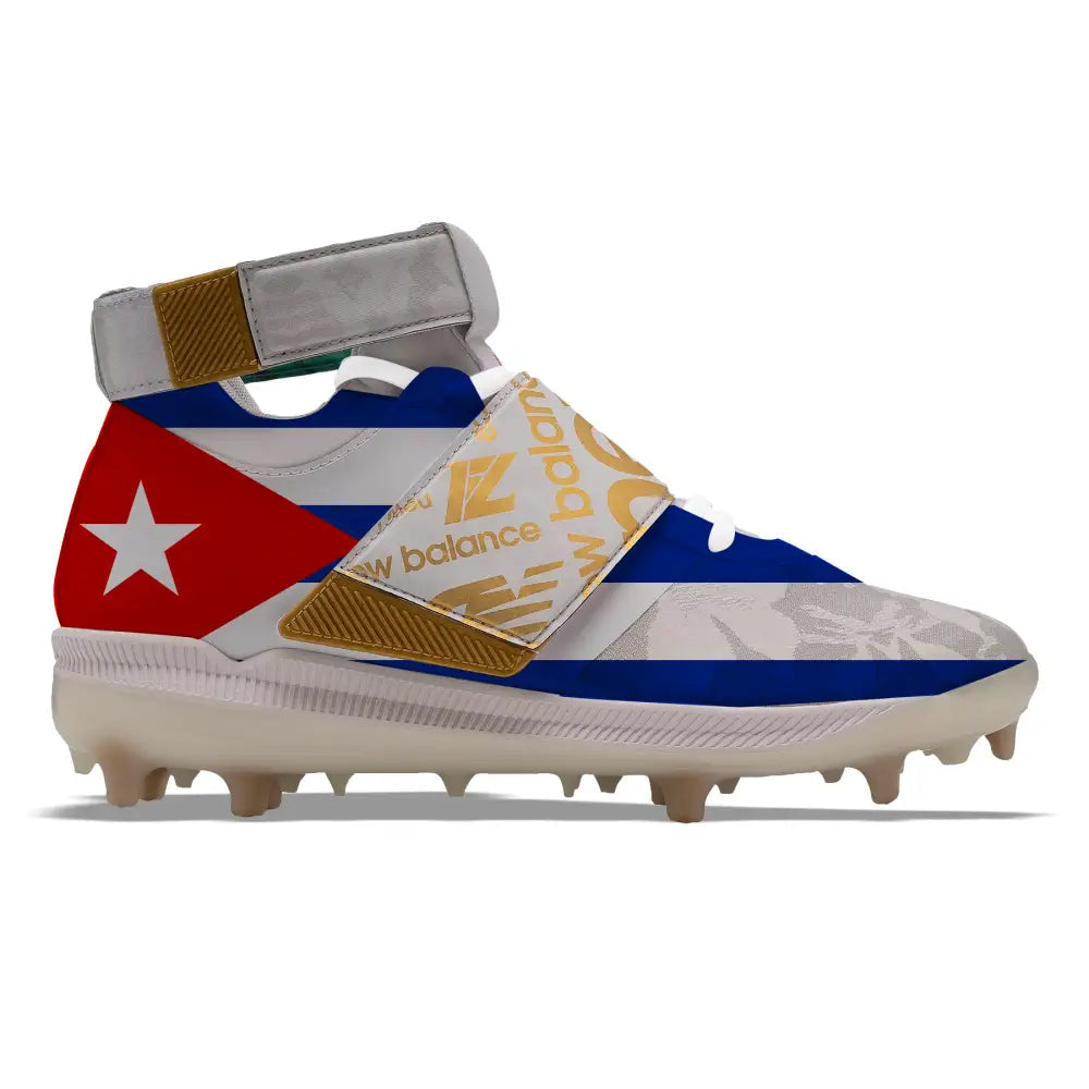 ’Cuba Flag’ New Balance Lindor 1 TPU Baseball Cleats - Cleats