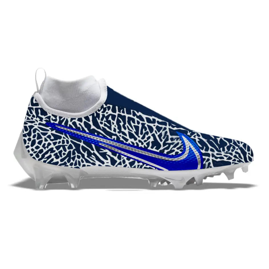 Nike Dallas Elephant Vapor Pro 360 football cleat with stylish elephant print