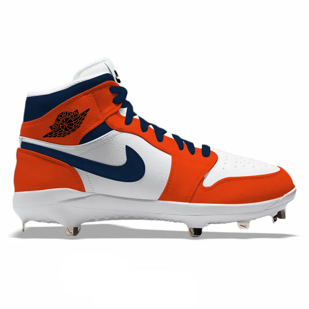 "Detroit" Jordan 1 Retro Cleats