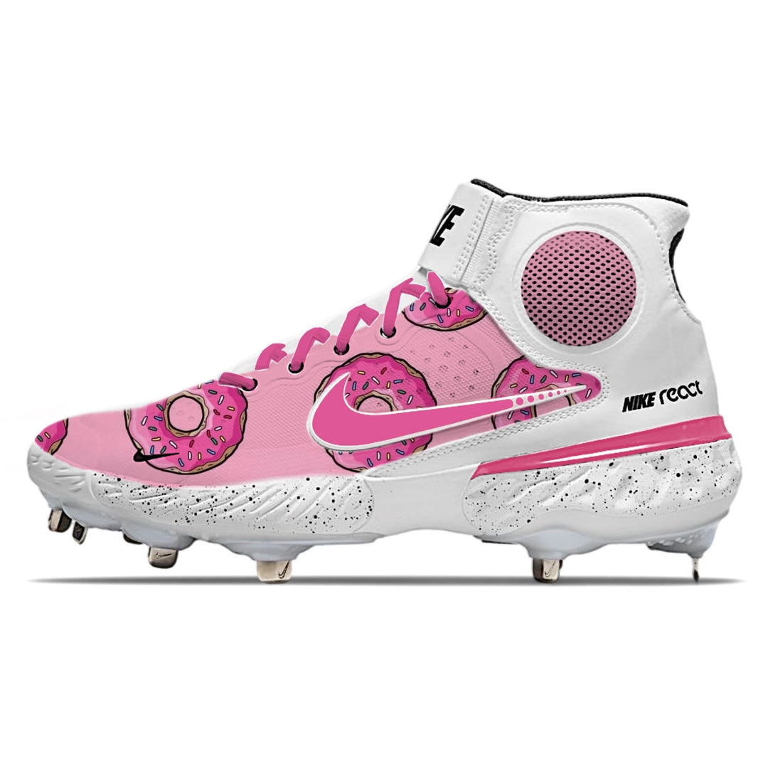 ’Donuts’ Nike Alpha Huarache Elite 3 Mid Cleats - Cleats