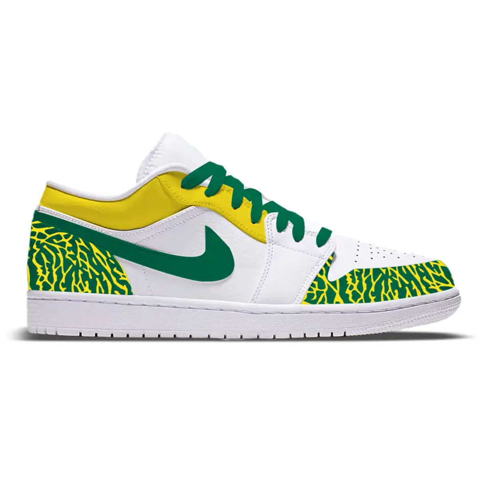 ’Ducks’ Jordan 1 Low Shoes - Sneakers