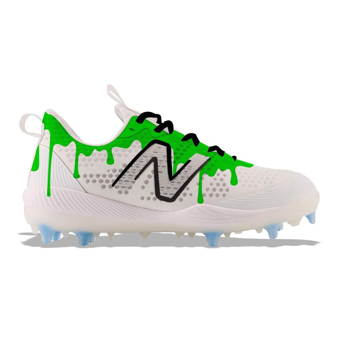 ’Green Drip’ New Balance FuelCell COMPv3 TPU Baseball Cleats - Cleats