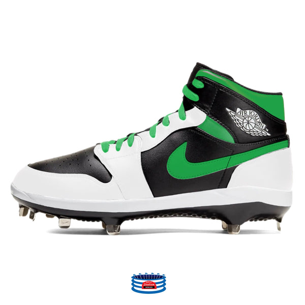 Jordan football store cleats green