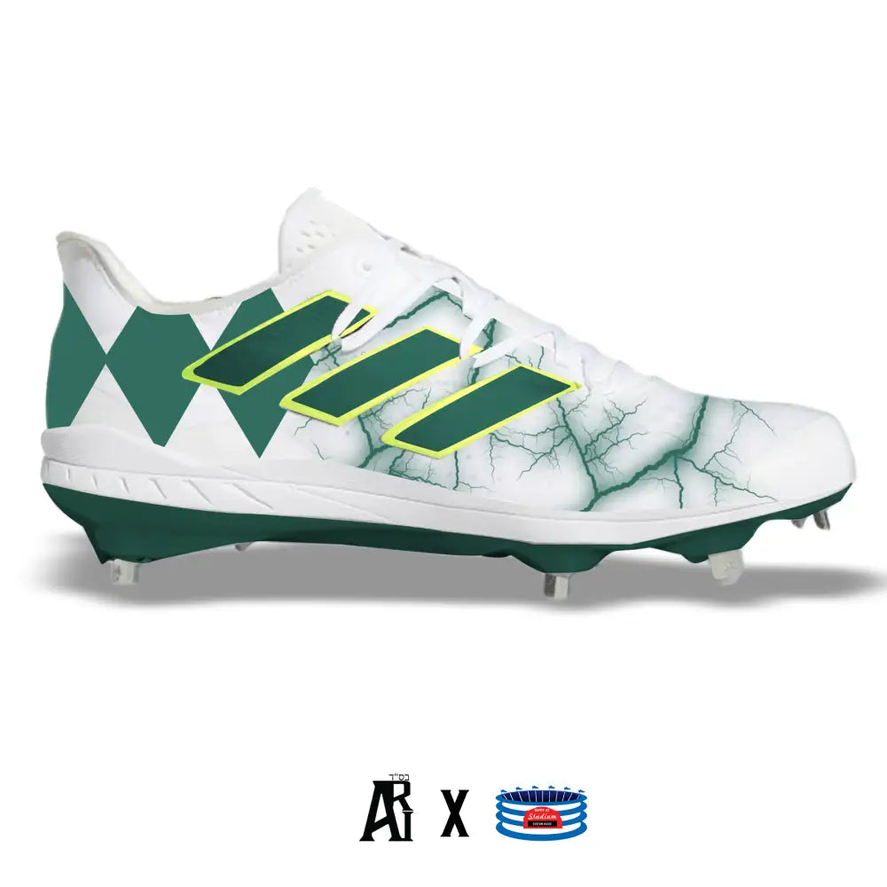 ’Green Ranger’ Adidas Adizero Afterburner 8 Cleats - Cleats