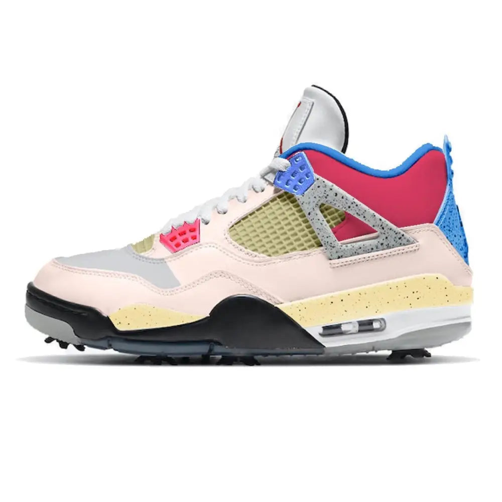 Colorful Air Jordan Golf Shoe from Guava Jordan 4 Retro Golf Shoes collection