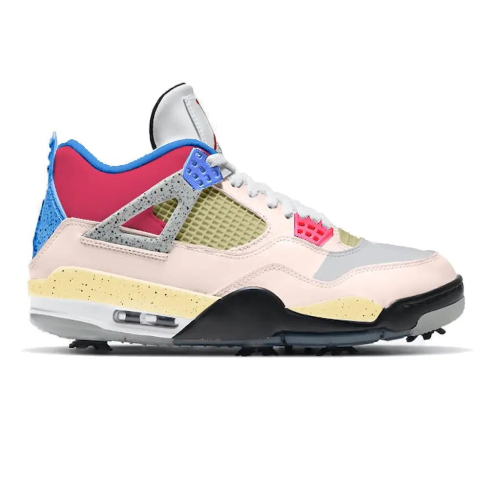 Colorful Air Jordan Golf Shoe from Guava Jordan 4 Retro Golf Shoes collection