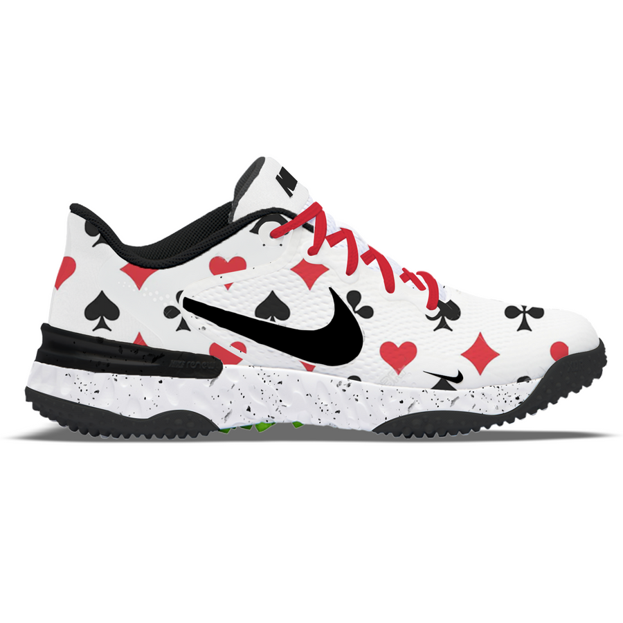 High Stakes Nike Alpha Huarache Elite 3 Turfs | Stadium Custom Kicks
