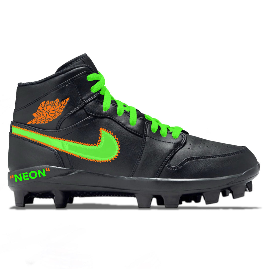 ’High Voltage’ Jordan 1 Retro MCS Cleats - Cleats