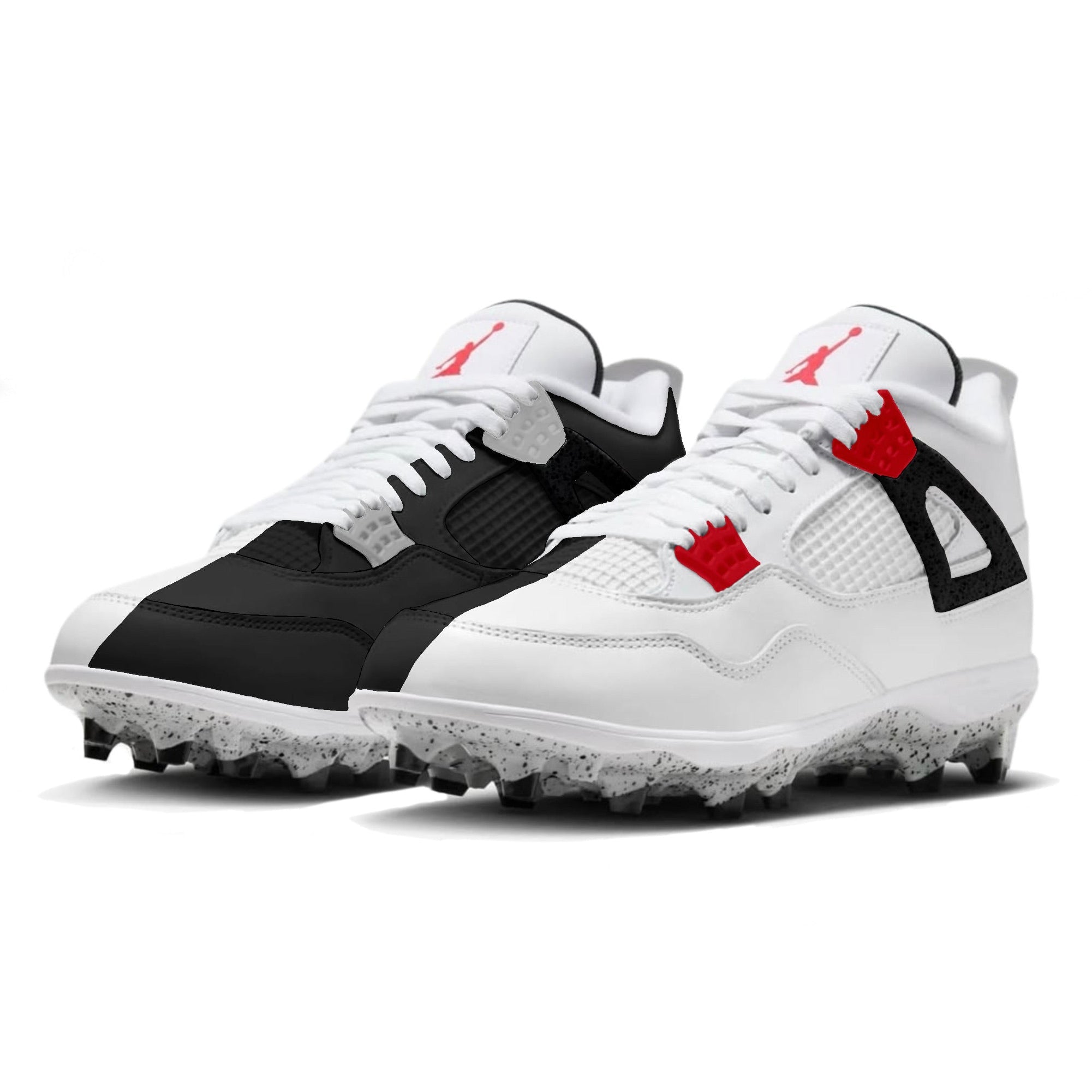 Homage to Home Jordan 4 Retro TD Football | Stadium Custom Kicks