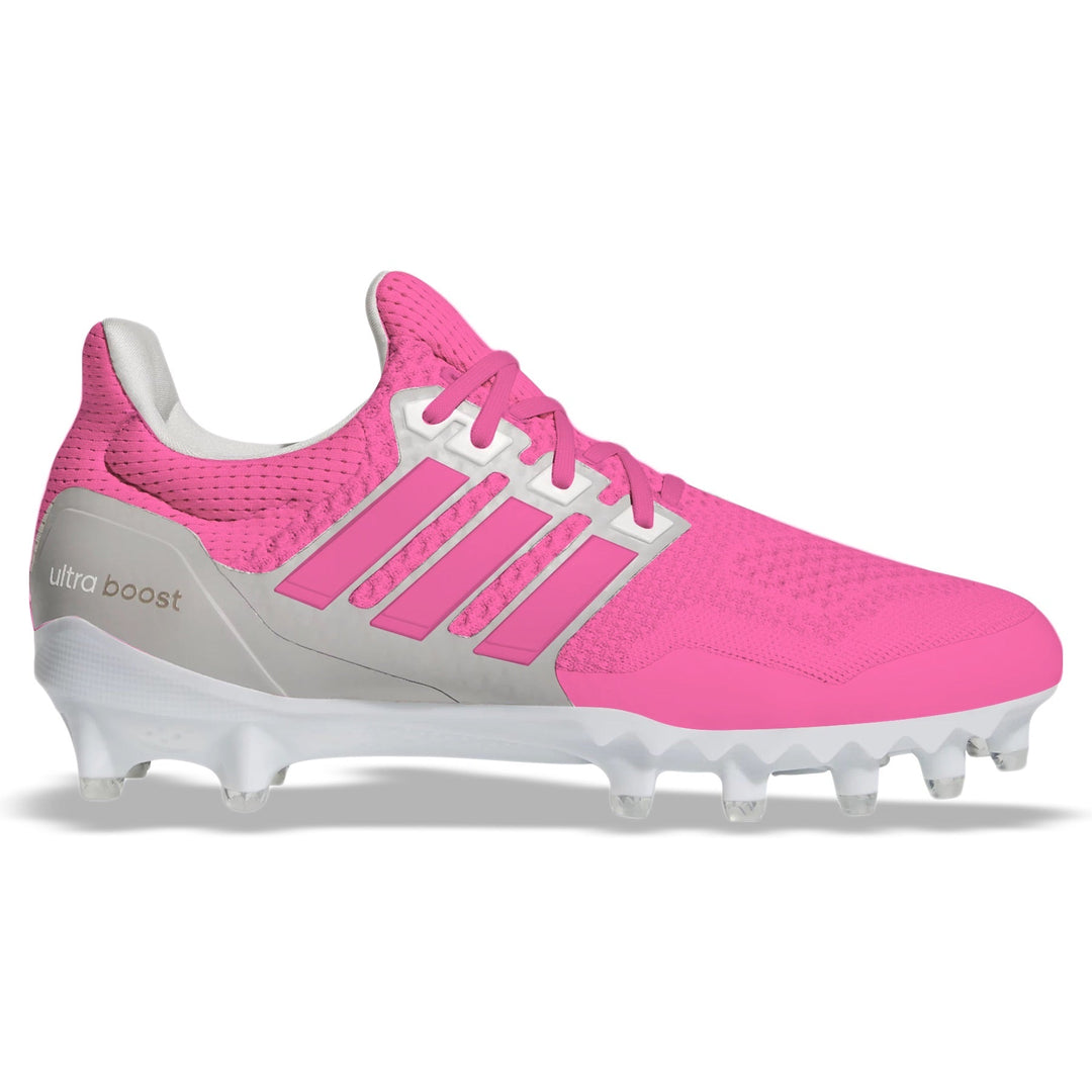 ’Hot Pink’ Adidas Ultraboost Football Cleats - Cleats