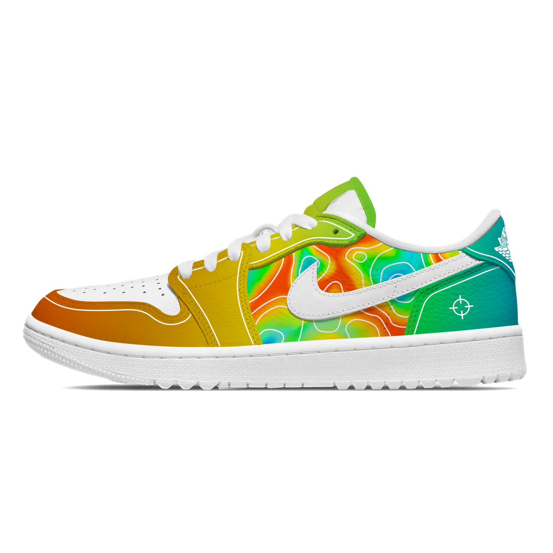 ’Hot Zones’ Jordan 1 Golf Shoes - Sneakers