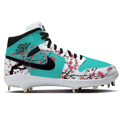 "Iced Tea" Jordan 1 Retro Cleats