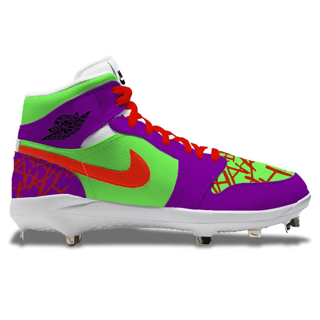 ’Joker’ Jordan 1 Retro Cleats - Cleats