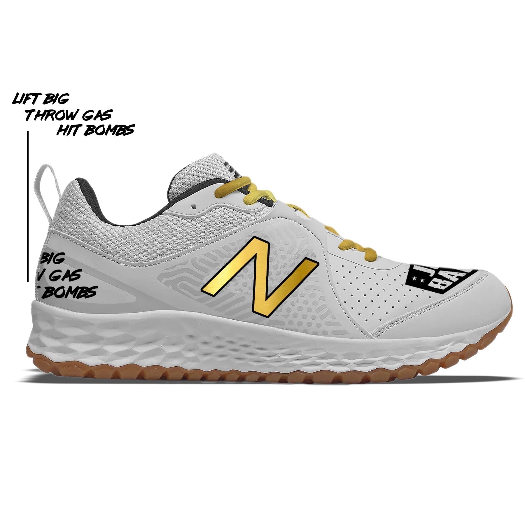 ’JUCO Bandit’ New Balance 3000v5 Turfs - Sneakers