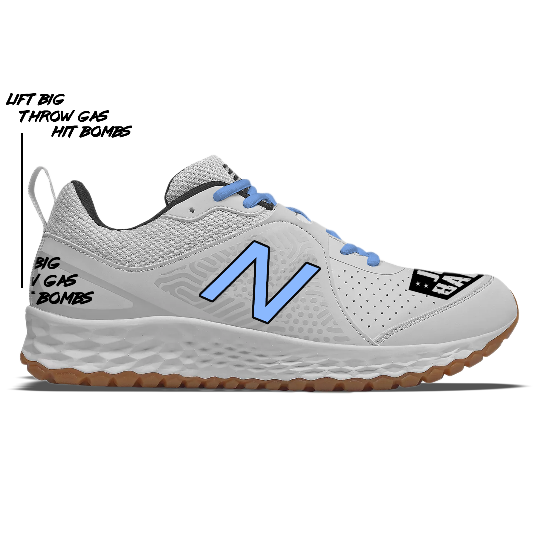 ’JUCO Bandit’ New Balance 3000v5 Turfs - Sneakers