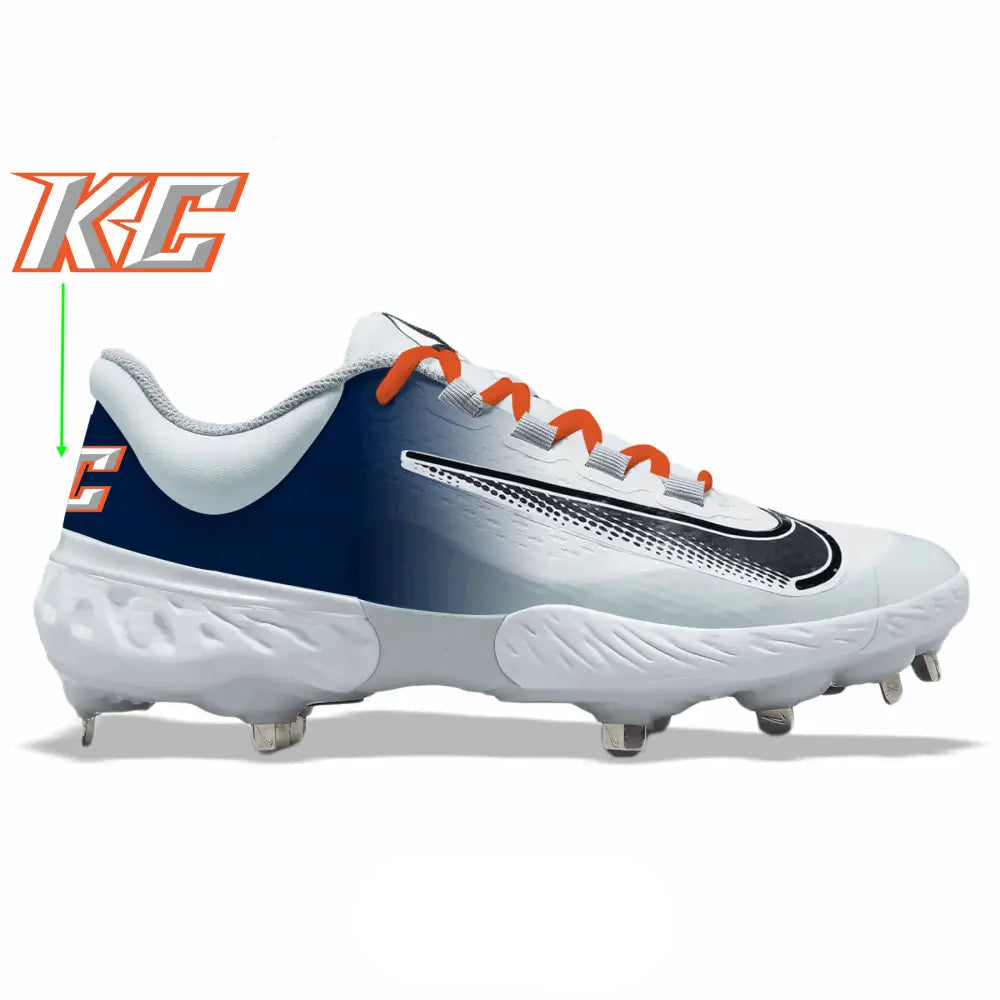 "Keystone College 2.0" Nike Alpha Huarache Elite 4 Low Cleats