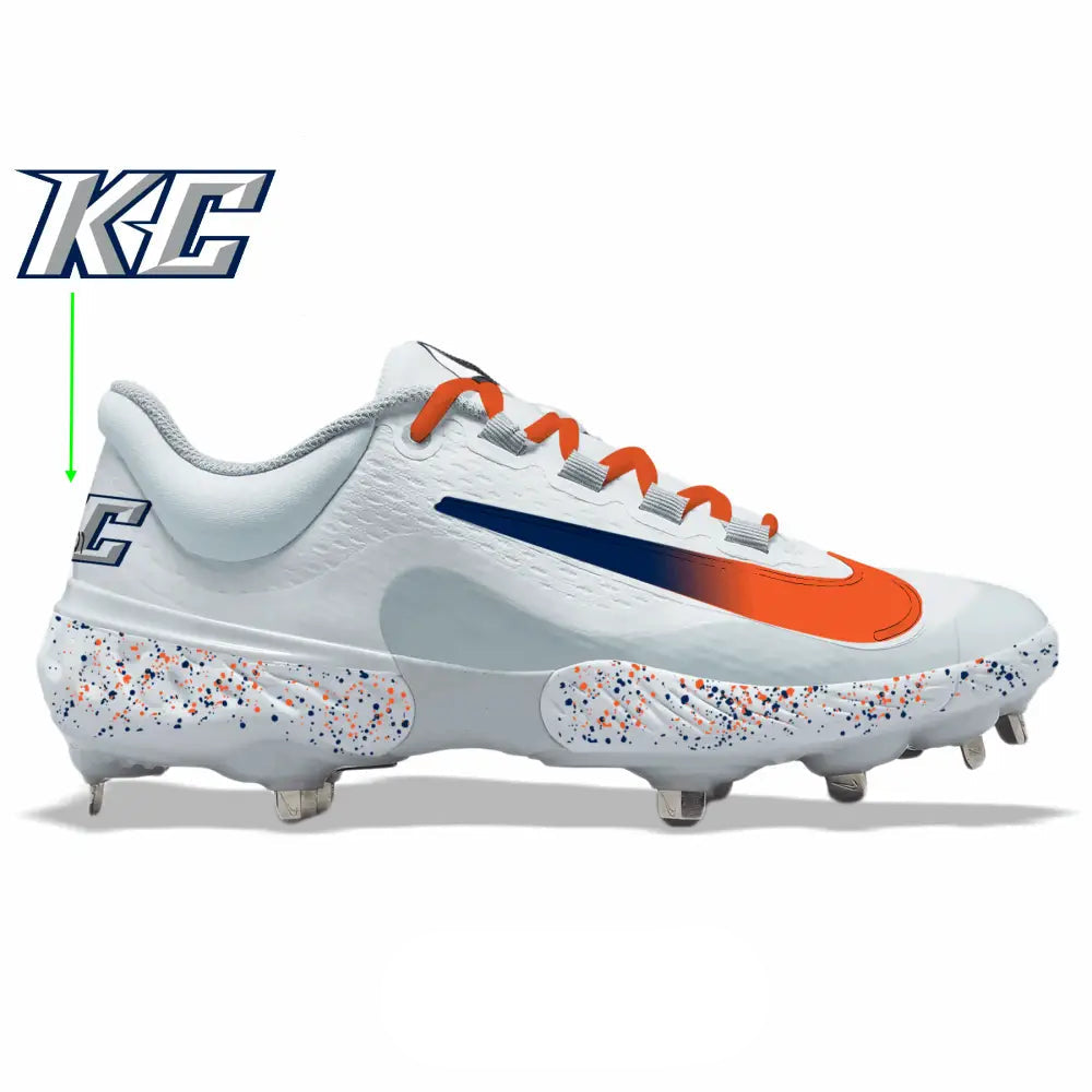 "Keystone College" Nike Alpha Huarache Elite 4 Low Cleats