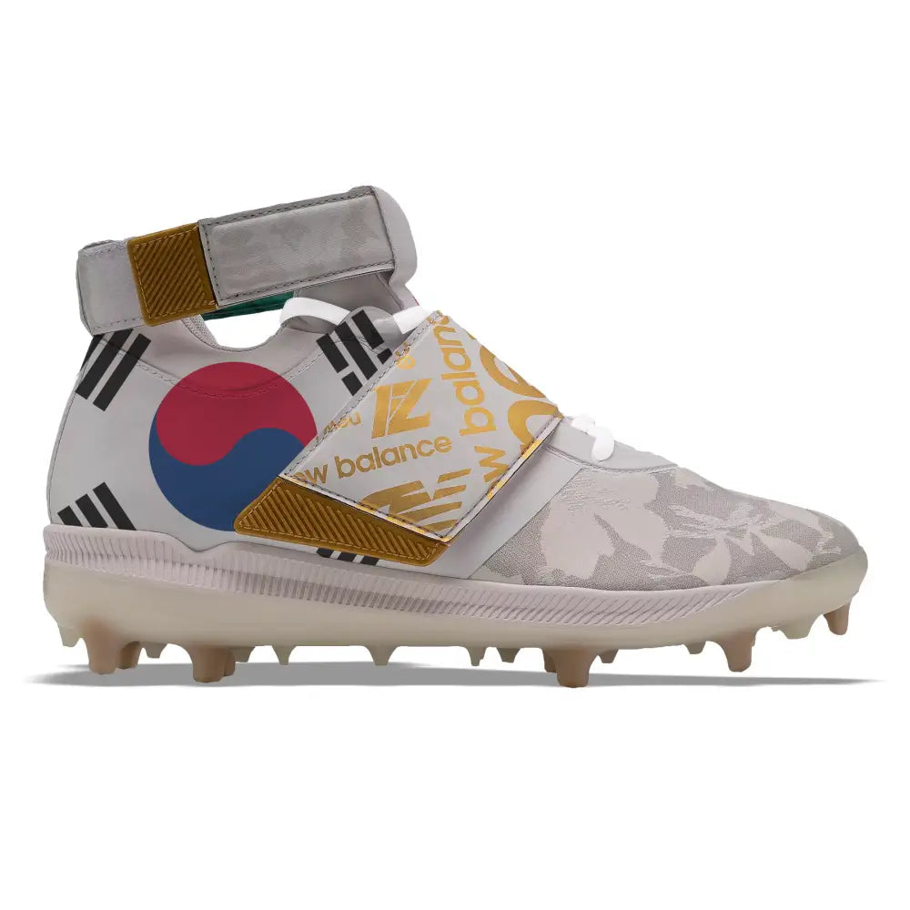 ’Korea Flag’ New Balance Lindor 1 TPU Baseball Cleats - Cleats