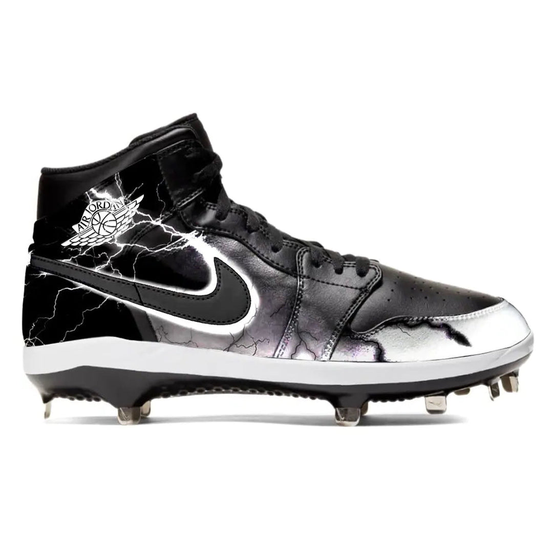 ’Lightning’ Jordan 1 Retro Cleats - Cleats