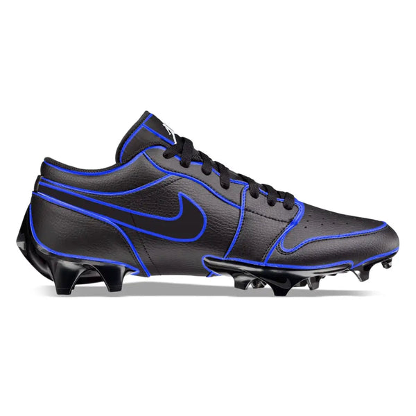 Royal Blue Lines” Jordan 1 Vapor Edge Low Cleats – Stadium Custom