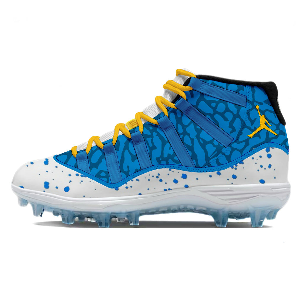 Jordan Football Cleats Blue Air Jordan Retro 11 Cleats Air Jordan
