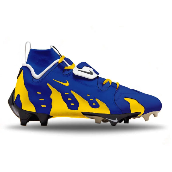 Los Angeles Nike Vapor Edge 360 DT 96 Cleats | Stadium Custom Kicks Los Angeles Nike Vapor Edge 360 DT 96 Cleats | Stadium Custom Kicks