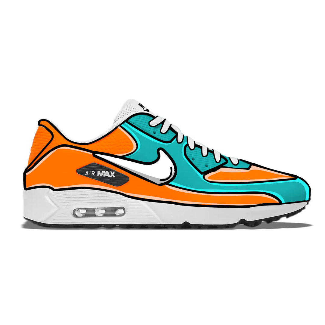 ’Cartoon’ Nike Air Max 90 G Golf Shoes - Sneakers