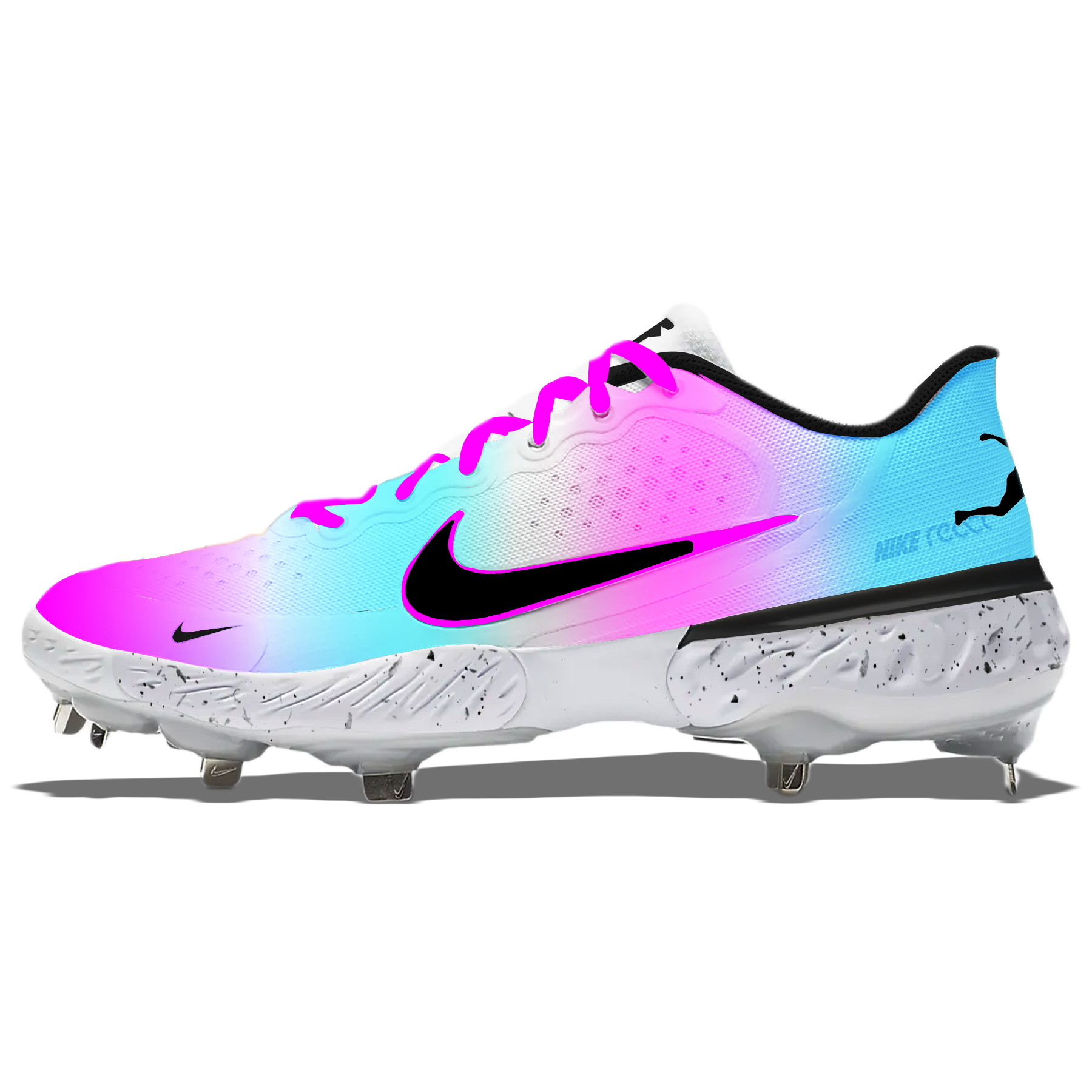 ’Miggy Nights’ Nike Alpha Huarache Elite 3 Low Cleats - Cleats