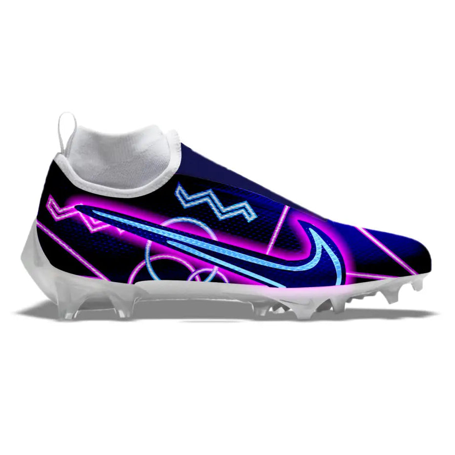 Neon-accented Nike Vapor Pro 360 football cleat from Neon Abstract collection