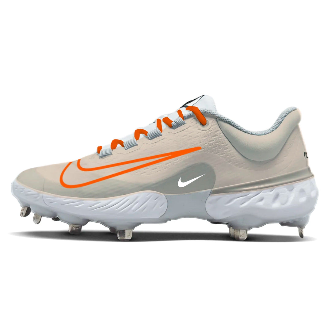 ’Neon Cream’ Nike Alpha Huarache Elite 4 Low Cleats Cleats