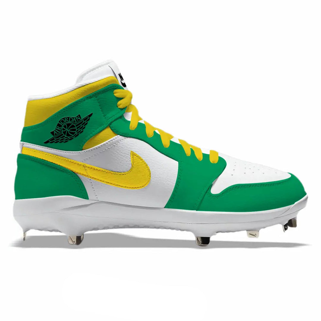 "Oakland" Jordan 1 Retro Cleats