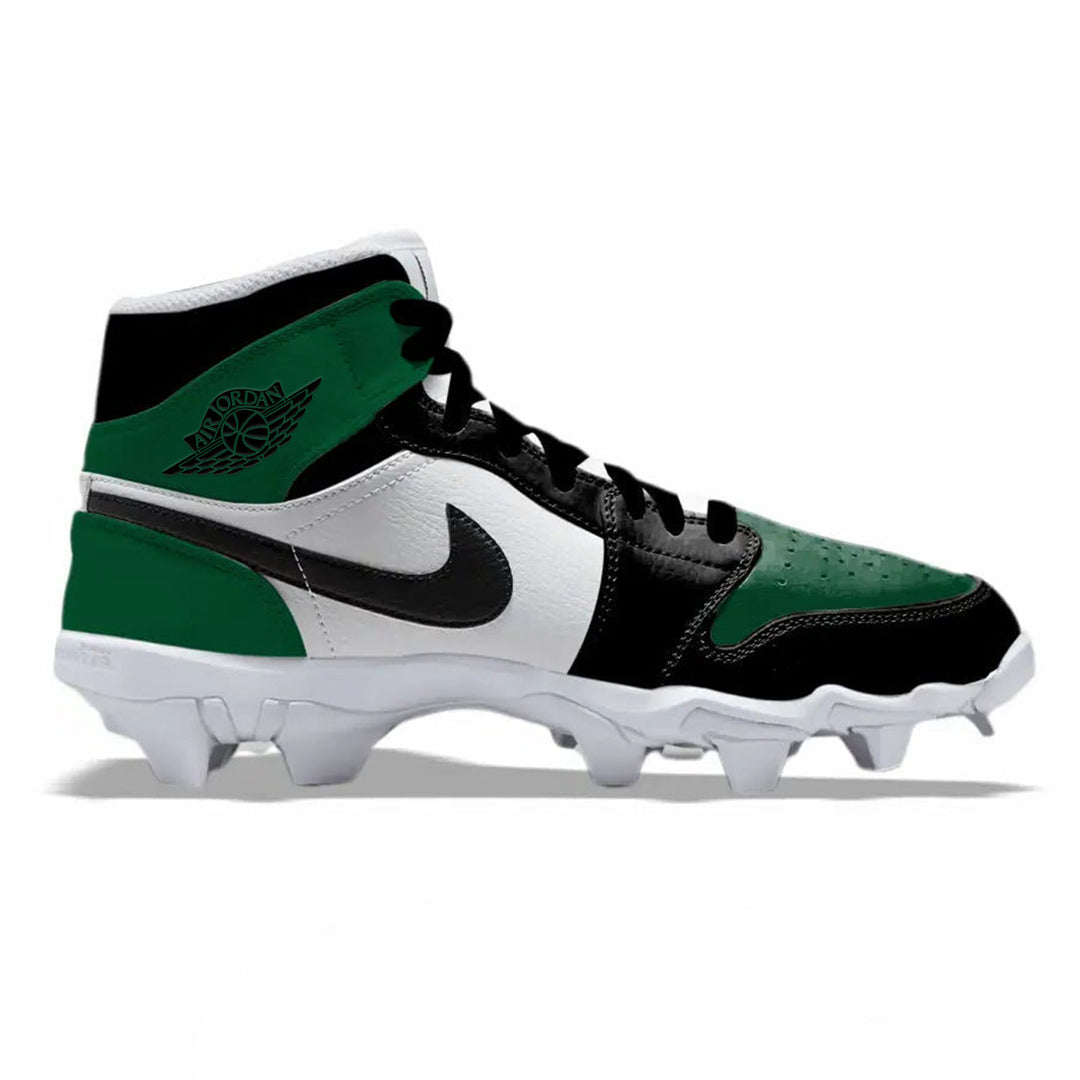 "Pine Green" Jordan 1 Kids' Multisport Cleats