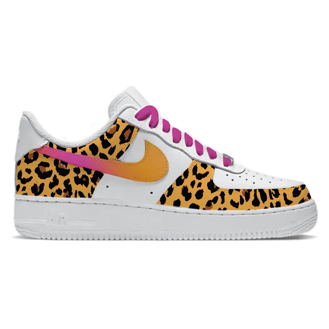 ’Pink Cheetah’ Nike Air Force 1 Low Shoes - Sneakers
