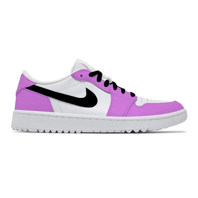 ’Pink’ Jordan 1 Golf Shoes - Sneakers