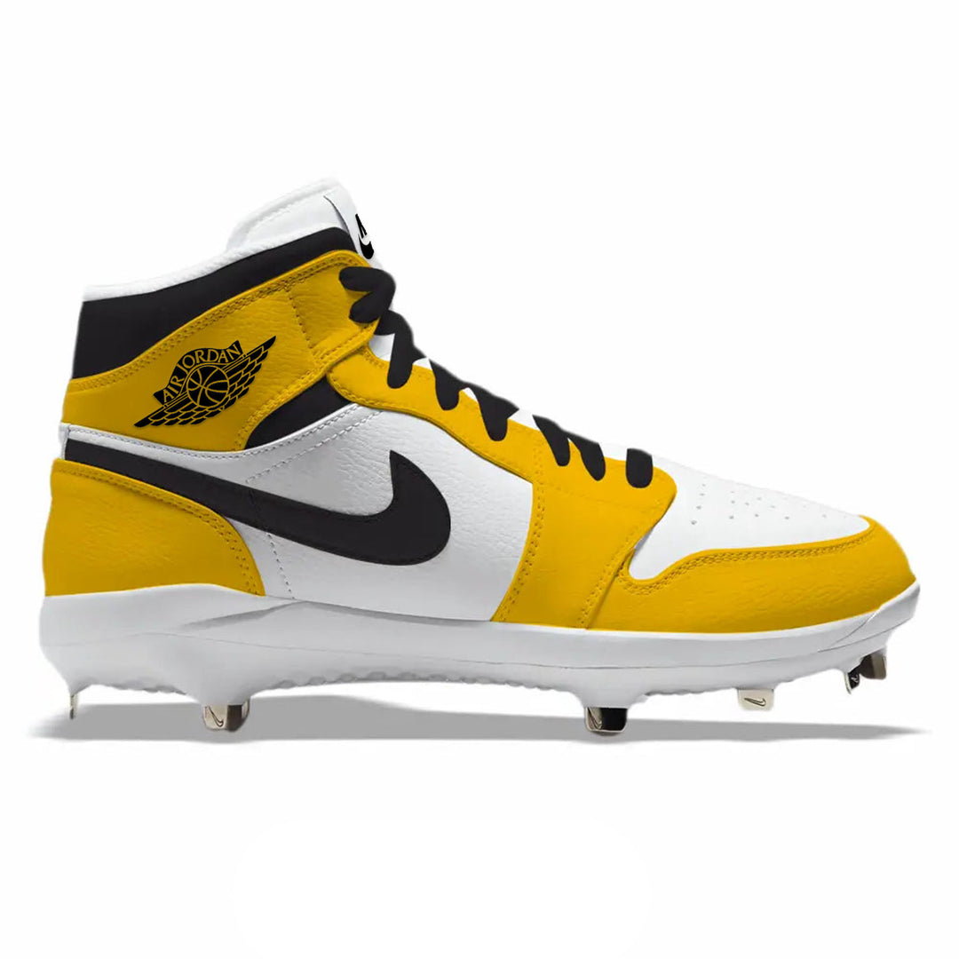 "Pittsburgh" Jordan 1 Retro Cleats