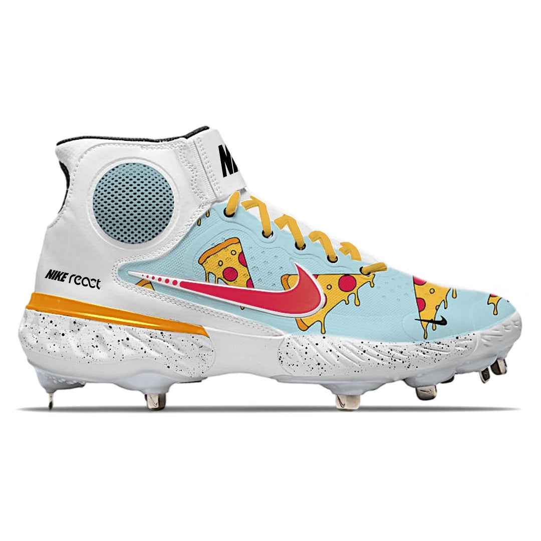 ’Pizza’ Nike Alpha Huarache Elite 3 Mid Cleats - Cleats