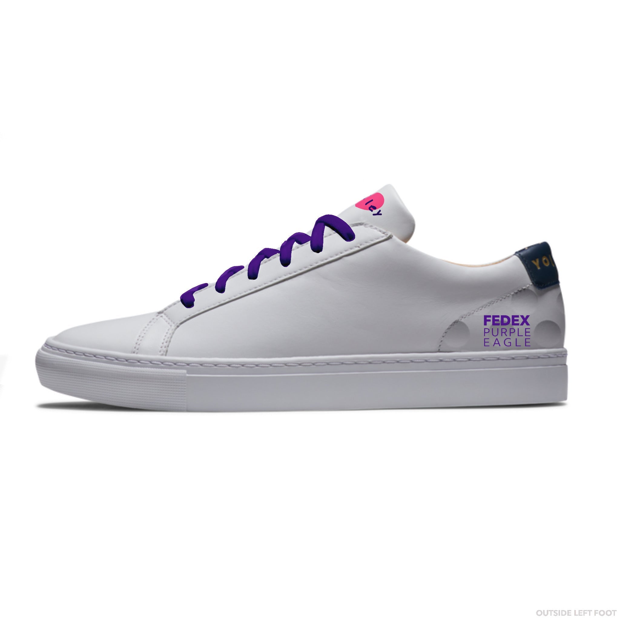 ’St. Jude x FedEx Purple Eagle’ FootJoy Court Shoes - Sneakers