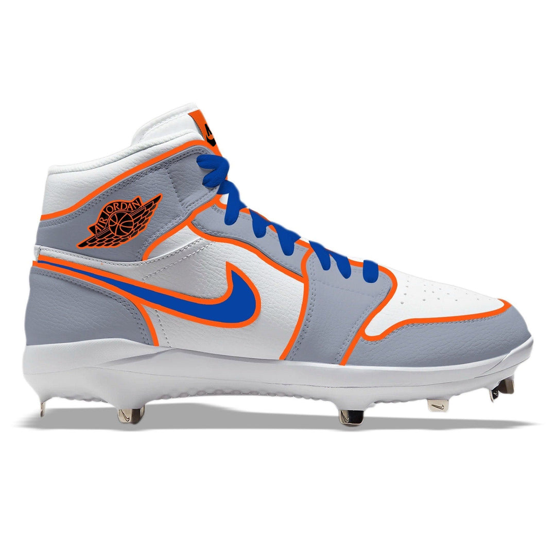 ’Queens Heat’ Jordan 1 Retro Cleats - Cleats