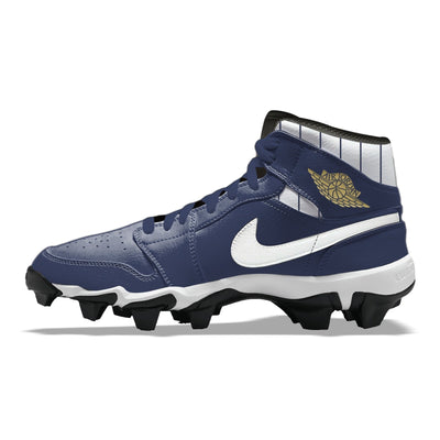 Legend Blue Jordan 11 Softball Cleats Air Jordan 11 Retro Columbia