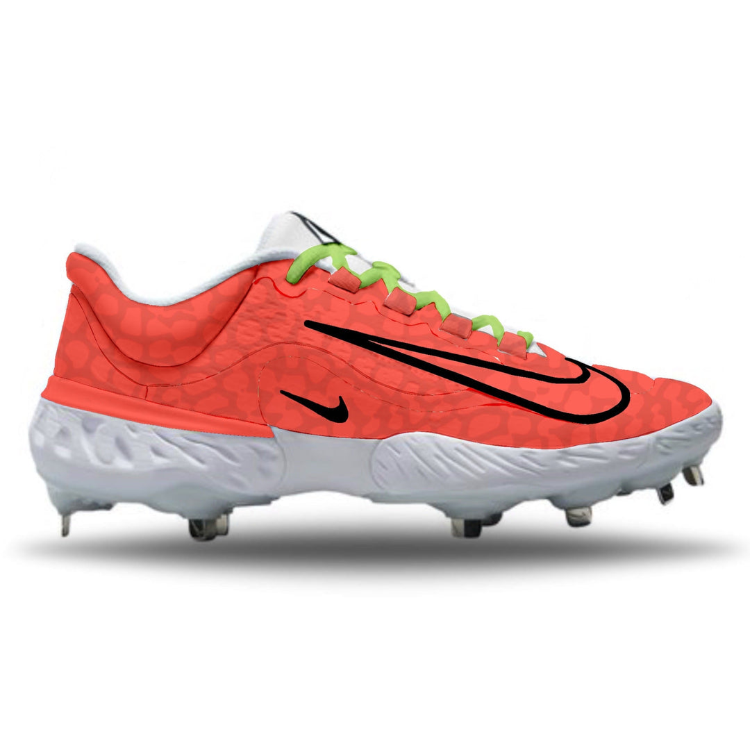 ’Reverse Grinch’ Nike Alpha Huarache Elite 4 Low Cleats Cleats