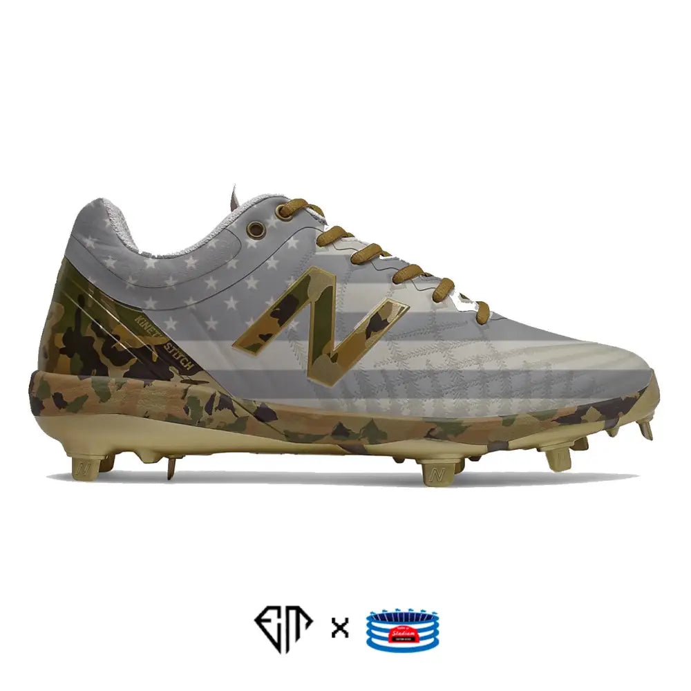 Camouflage Baseball Cleat from Salute To Service New Balance 4040v5 Cleats