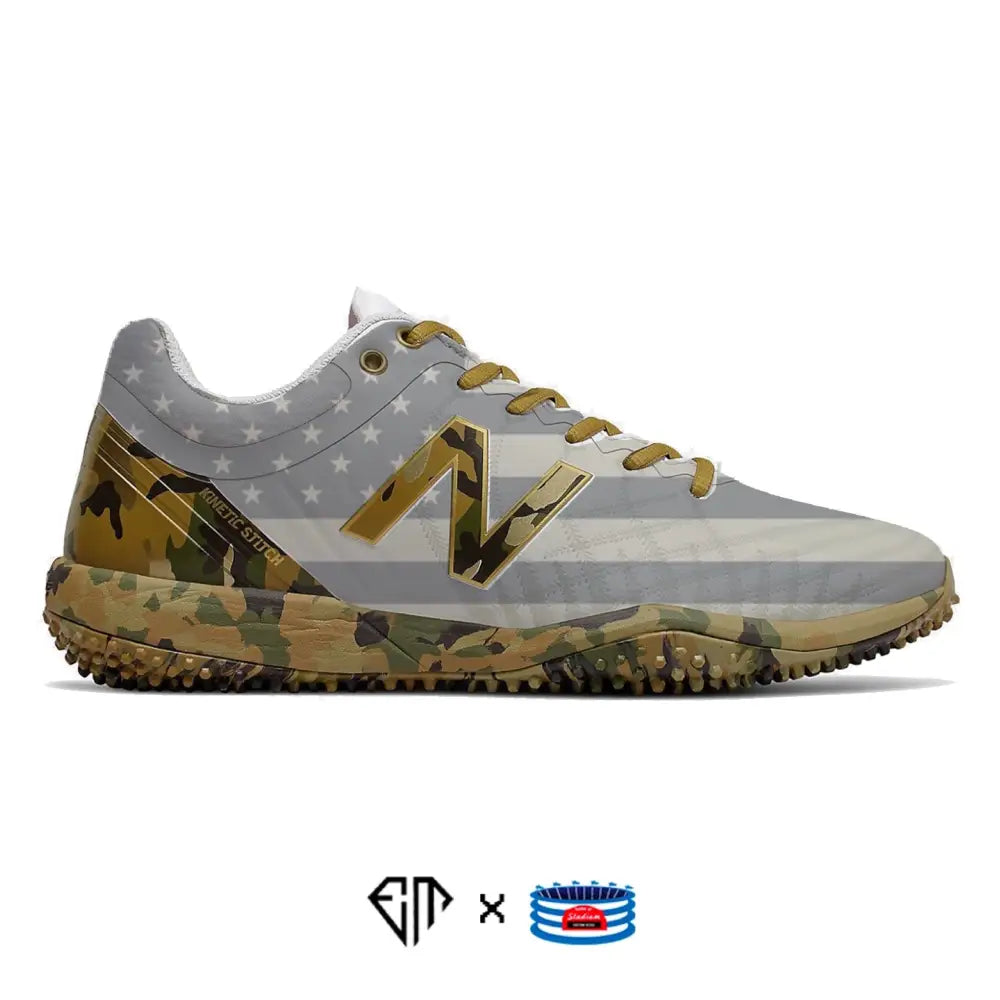 Camouflage New Balance 4040v5 Turf Athletic Shoe from Salute To Service Collection