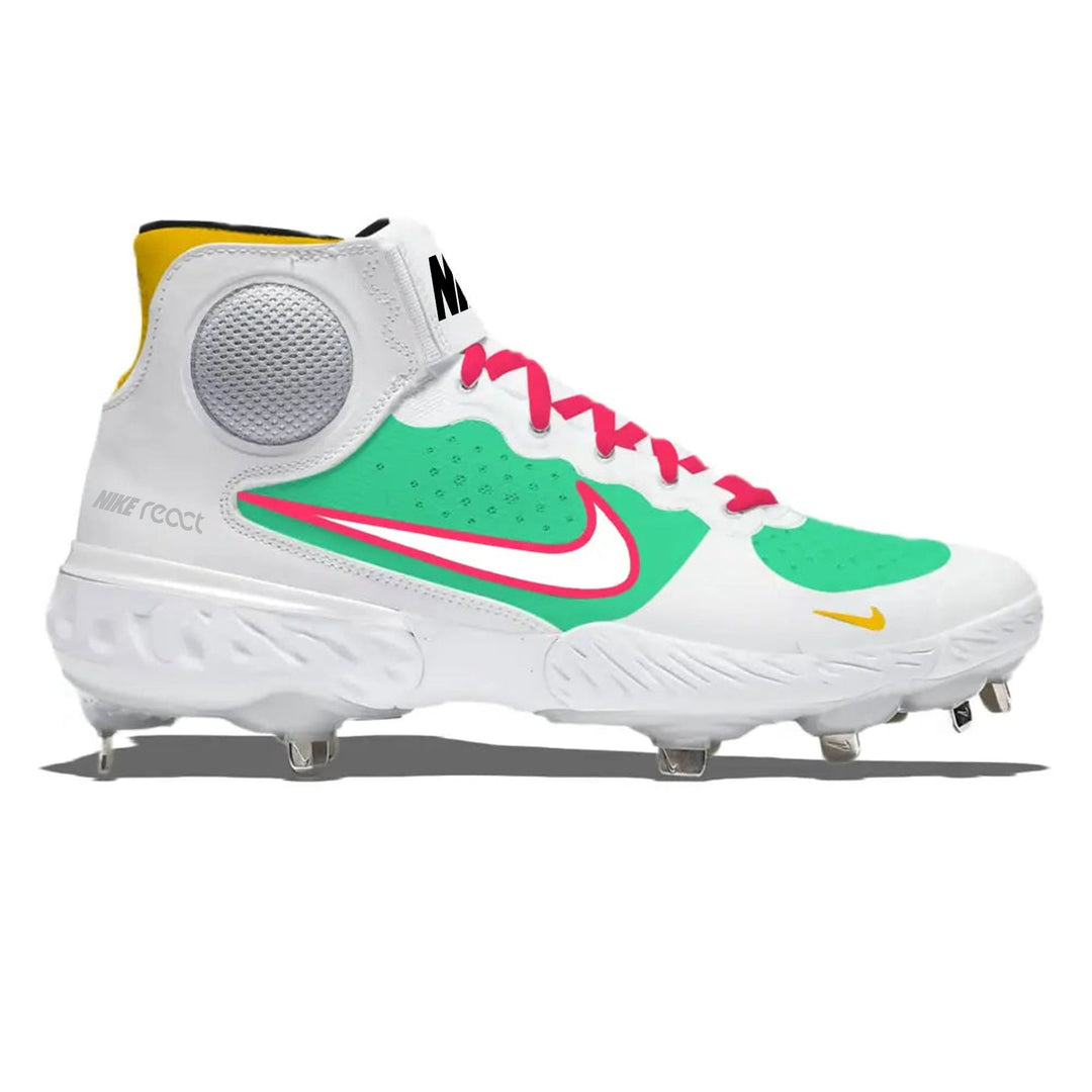 ’San Diego Alternate’ Nike Alpha Huarache Elite 3 Mid Cleats - Cleats