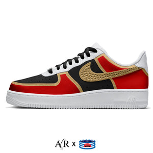 "San Francisco Crystals" Nike Air Force 1 Low Shoes
