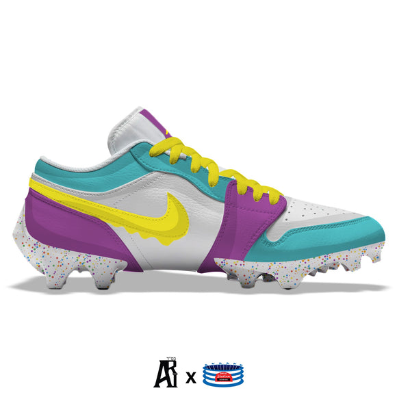 Court Purple Nike Vapor Edge Dunk Cleats – Stadium Custom Kicks