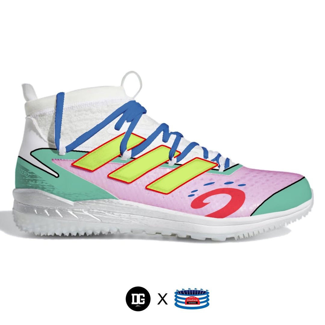 ’Snail’ Adidas Adizero Afterburner 8 NWV Turf Shoes - Sneakers