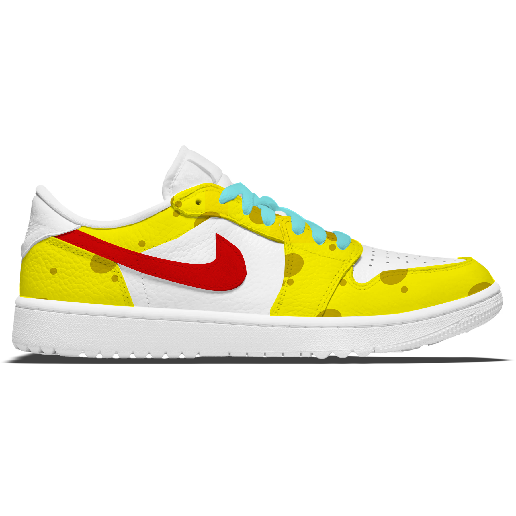 ’Sponge’ Jordan 1 Golf Shoes - Sneakers